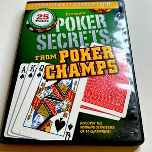 DVD poker secrets from poker champs